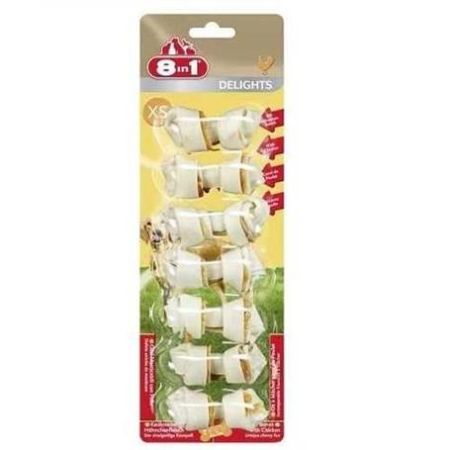 8İn1 Delights Bones Köpek Ağız Bakım Burgu Kemiği 7 Li Paket 84 Gr