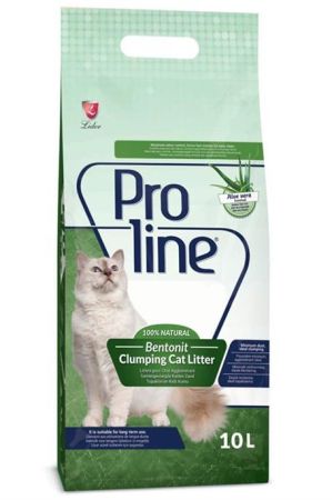 ProLine Aloe Veralı Topaklanan Kedi Kumu 10 LT