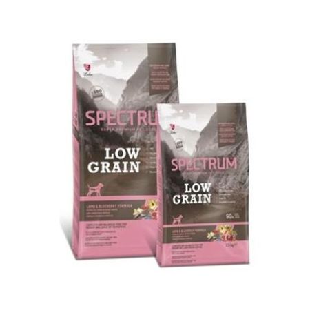 Spectrum Low Grain Orta-Büyük Irk Yavru Köpek Maması Kuzu Etli&Yaban Mersinli 12 kg