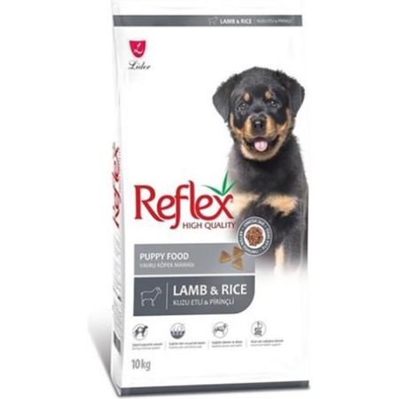 Reflex Kuzu Etli Pirinçli Yavru Köpek Maması 10 Kg