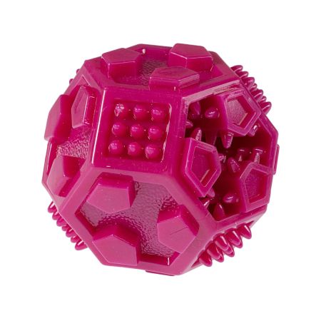 Gimdog Crazy Ball Kauçuk Top Köpek Ödül Oyuncağı Pembe 7 cm