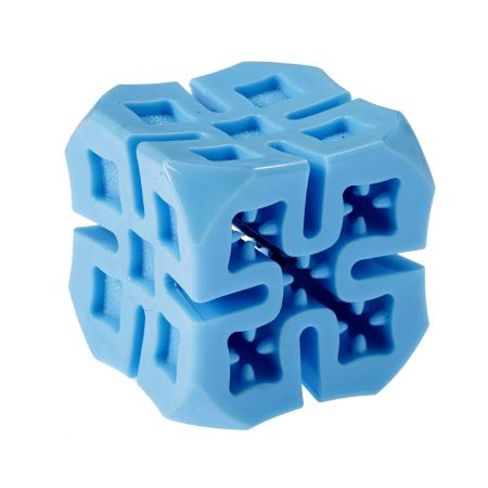 Gimdog Crazy Cube Kauçuk Küp Köpek Ödül Oyuncağı Mavi