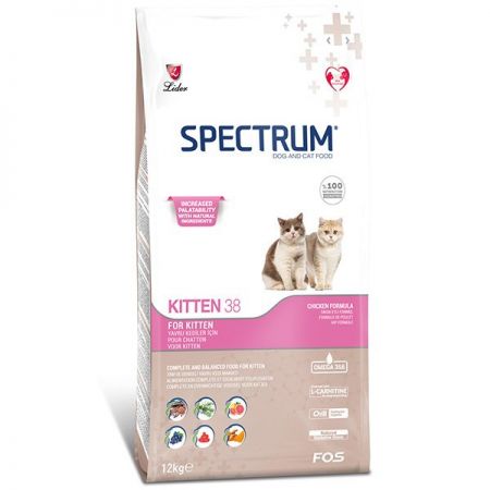 Spectrum Kitten38 Hipoalerjenik Tavuklu Yavru Kedi Maması 12 Kg
