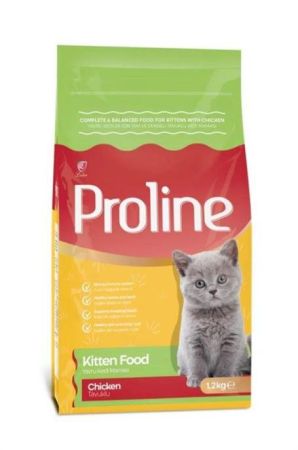 Pro line Kitten Tavuklu Yavru Kedi Maması 1.2 Kg