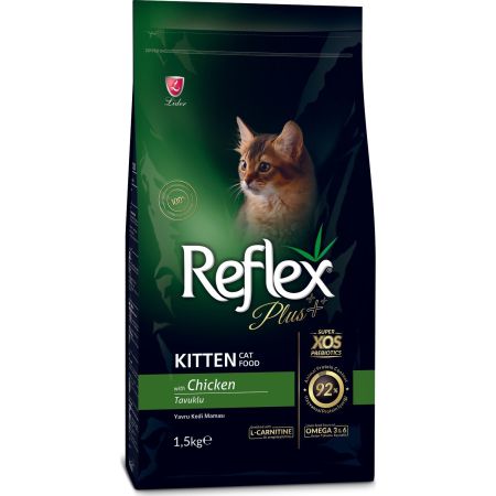 Reflex Plus Tavuklu Yavru Kedi Maması 1.5 KG