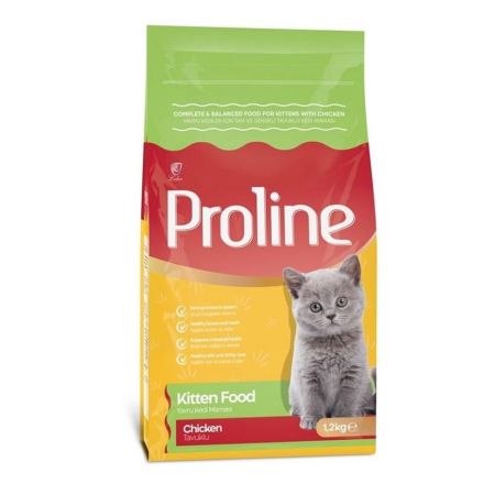 ProLine Kitten Tavuklu Yavru Kedi Maması 1.2 Kg
