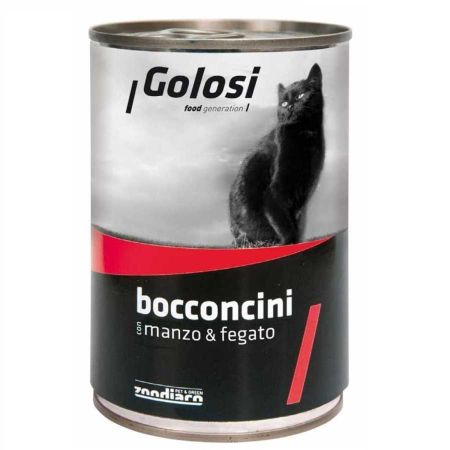 Golosi Bacconcini Sığır Etli ve Ciğerli Kedi Konservesi 400 G