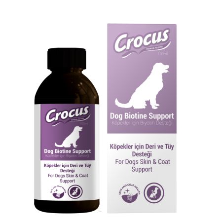 Crocus Köpekler için Tüy ve Deri Sağlığı Damlası 100ml