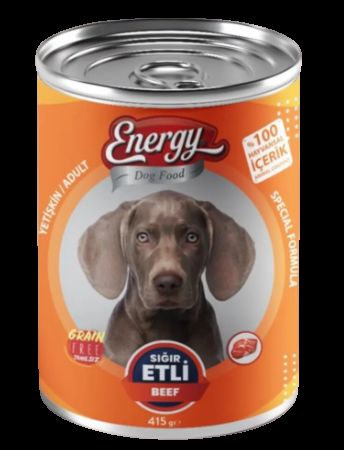 Energy Sığır Etli Yetişkin Köpek Konservesi 415gr x 20 Adet