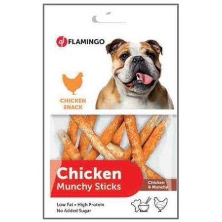 Flamingo Munchy Sticks Tavuk Etli Köpek Ödül Çubuğu 80 Gr