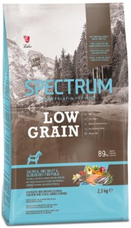 Spectrum Low Grain Somonlu Ve Hamsili Yaban Mersinli Mini Ve Küçük Irk Yavru Köpek Maması 2,5Kg