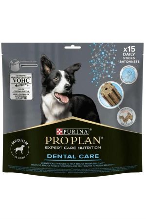 Pro Plan Medium Dental Care Orta Irk Köpek Ödül Maması 345 Gr 15 Adet