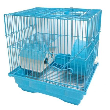 Dayang Oyuncaklı Hamster Kafesi Açık Mavi 30x23x31 Cm