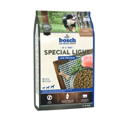Bosch Special Light Kümes Hayvanlı Düşük Kalorili Diyet Yetişkin Köpek Maması 2.5 Kg