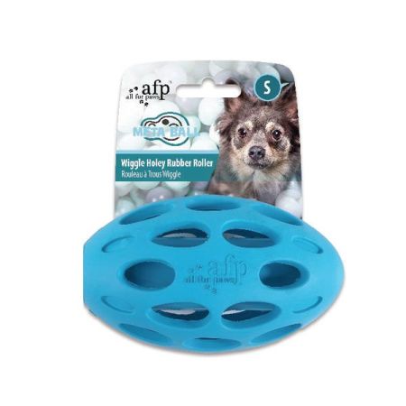 Afp Meta Ball Sesli Kauçuk Delikli Silindir Köpek Oyuncağı Small