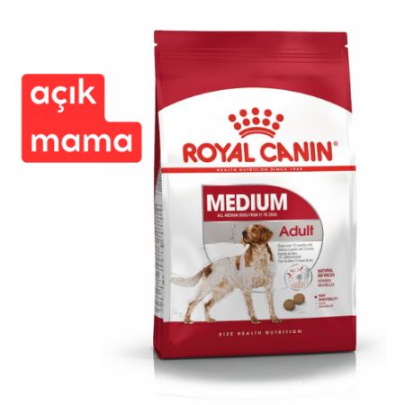 Royal Canin Medium Adult Orta Irk Yetişkin Köpek Maması 1kg - AÇIK MAMA