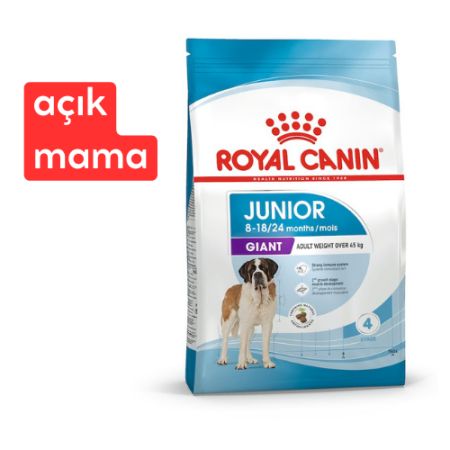 Royal Canin Giant Junior İri Irk Yavru Köpek Maması 3kg - AÇIK MAMA