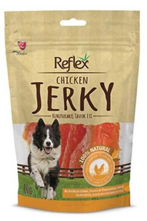 Reflex Kurutulmuş Tavuk Etli Köpek Ödül Maması 80gr