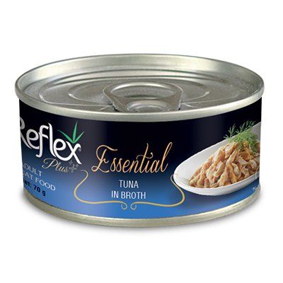 Reflex Plus Atlantik Ton Balıklı Yetişkin Konserve Kedi Maması 70 Gr