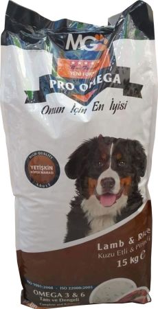 Pro Omega Kuzu Etli Yetişkin Köpek Maması 15 Kg