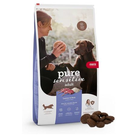 Mera Pure Sensitive Lamb Rice Kuzulu Yetişkin Köpek Maması 12.5 Kg