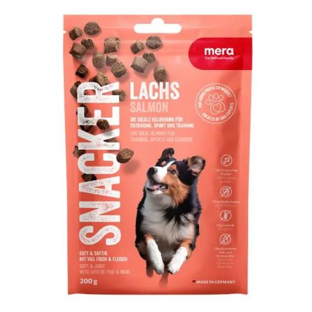 Mera Snackers Tahılsız Yarı Islak Somonlu Köpek Maması 200 g