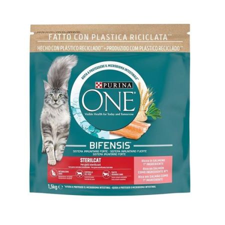 Purina One Somonlu Kısırlaştırılmış Kedi Maması 1,5 Kg