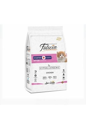 Felicia 400gr-Yavru Tavuklu Kedi maması Az Tahıllı x 6 Adet