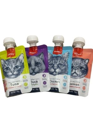 Wanpy 4'lü Karma Ezme Kedi Ödül Maması 4 x 90 gr
