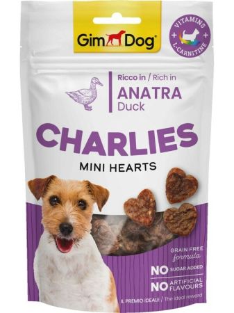 Gimdog Charlies Mini Hearts Ördekli Köpek Ödülü 70GR