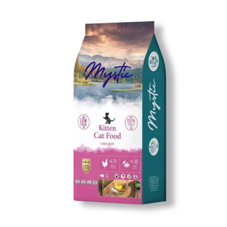 Mystic Az Tahıllı Tavuklu Yavru Kedi Maması 1,5 kg