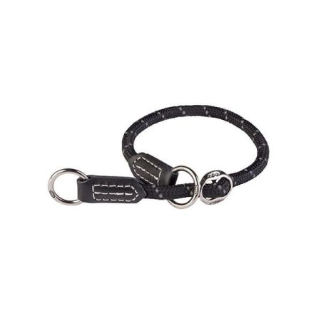 Rogz Rope Slipband Halat Köpek Boyun Tasması Siyah Large 1.2x45-55 Cm