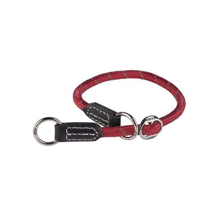 Rogz Rope Slipband Halat Köpek Boyun Tasması Kırmızı Large 1.2x45-55 Cm