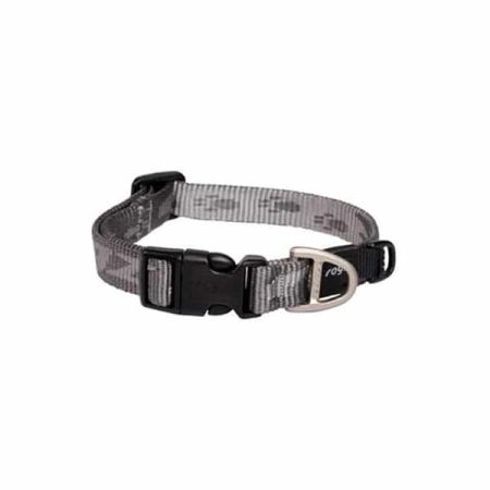 Rogz Alpinist Halsband Desenli Köpek Boyun Tasması Gri Large 34x56 Cm