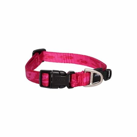 Rogz Alpinist Halsband Desenli Köpek Boyun Tasması Pembe Large 34x56 Cm