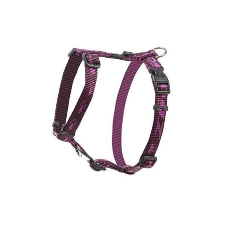 Rogz Alpinist Tuig Dokuma Köpek Göğüs Tasması Mor Medium 1.6x32-52 Cm