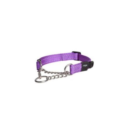 Rogz Utility Control Chain Halsband Kontrol Zicirli Köpek Boyun Tasması Mor Xxlarge 2.5x53-80 Cm