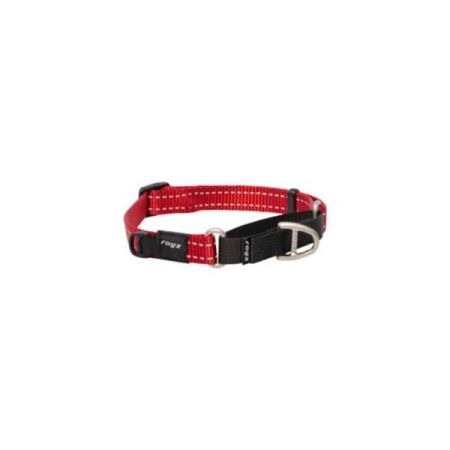 Rogz Utility Control Web Halsband Güvenlikli Dokuma Köpek Boyun Tasması Kırmızı Xlarge 2.5x53-80 Cm