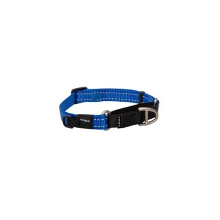 Rogz Utility Control Web Halsband Güvenlikli Dokuma Köpek Boyun Tasması Mavi Xlarge 2.5x53-80 Cm