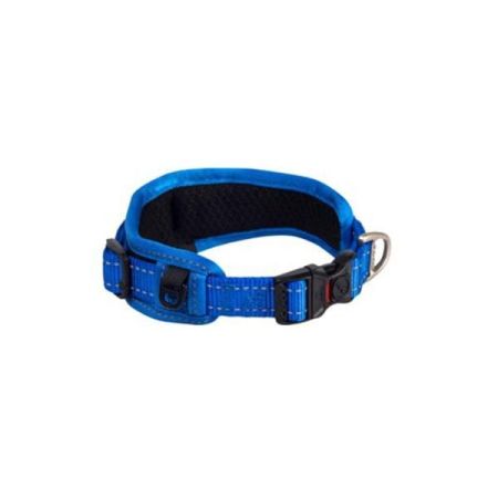 Rogz Utility Gevoerde Halsband Dolgulu Köpek Boyun Tasması Mavi Large 2x30-42 Cm