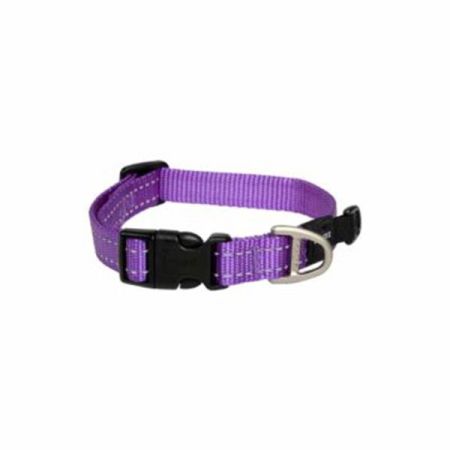 Rogz Utility Halsband Dokuma Köpek Boyun Tasması Mor Xsmall 1.1x16-22 Cm