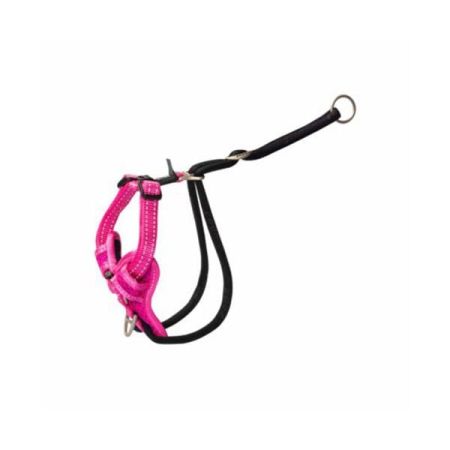 Rogz Utility Stop Pull Tuig Durma Çekme Köpek Göğüs Tasması Pembe Medium 1.6x32-52 Cm