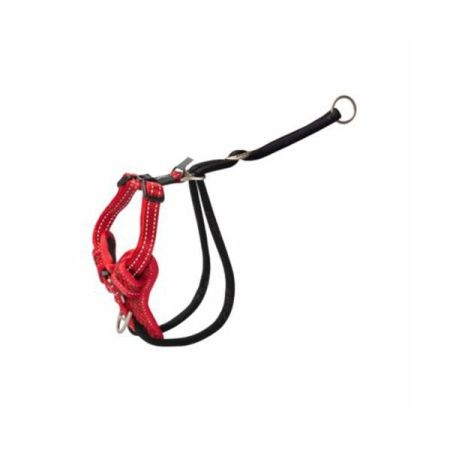 Rogz Utility Stop Pull Tuig Durma Çekme Köpek Göğüs Tasması Kırmızı Medium 1.6x32-52 Cm