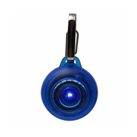 Rogz RogLite Lampje Suya Dayanıklı Işıklı Güvenlik Köpek Tasma Ucu Mavi 3.1 Cm
