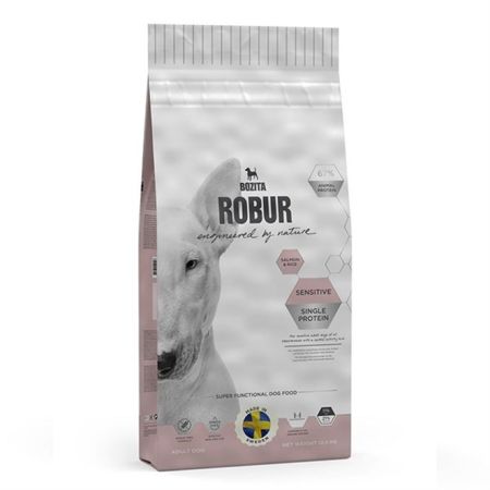 Bozita Robur Sensitive Single Protein Somonlu Köpek Maması 12,5 kg + Saovet Glukozamin Tablet 75gr + Somon Yağı 250ml HEDİYE