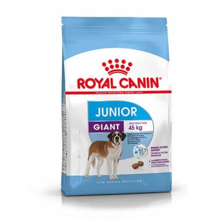 Royal Canin Giant Junior Dev Irk Yavru Köpek Maması 15 Kg + Saovet Bağışıklık Destekleyici Tablet 75gr + Destekleyici Damla 50ml HEDİYE