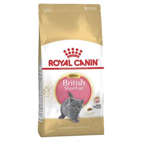 Royal Canin British Shorthair Kitten Yavru Kedi Maması 2 Kg + Saovet Malt Pasta 100gr HEDİYE