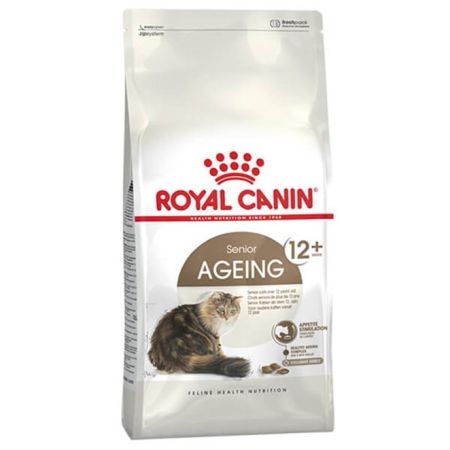 Royal Canin Ageing +12 Yaşlı Kedi Maması 2 Kg + Saovet Malt Pasta 100gr HEDİYE