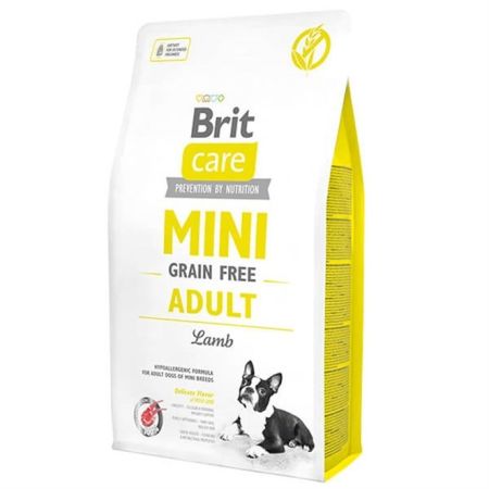 Brit Care Tahılsız Kuzulu Mini Yetişkin Köpek Maması 7 Kg + Saovet Glukozamin Tablet 75gr HEDİYE