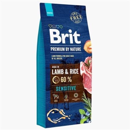 Brit Premium Nature Sensitive Kuzulu Köpek Maması 8 Kg  + Saovet Glukozamin Tablet 75gr + Somon Yağı 250ml HEDİYE
